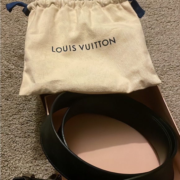 Louis Vuitton Black Demier Cobalt Belt - Picture 4 of 6